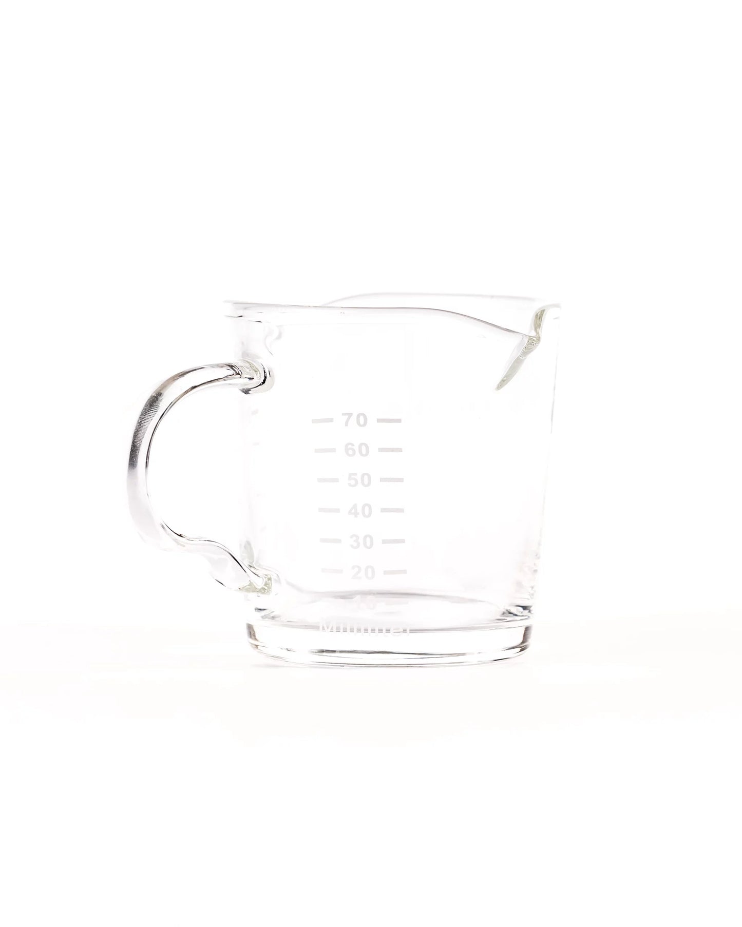 Espresso- Shotglas mit Inhaltsmarkierungen