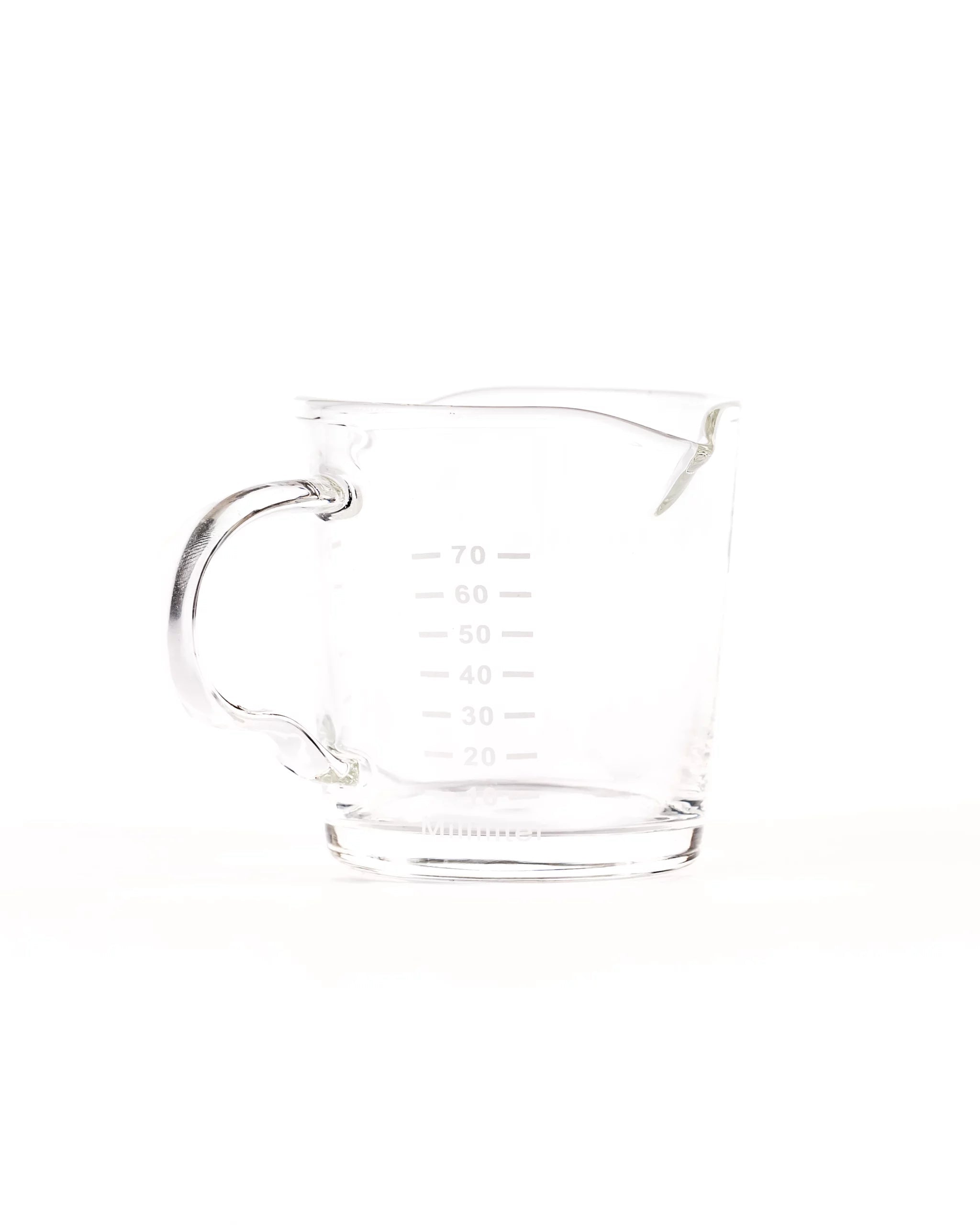 Espresso- Shotglas mit Inhaltsmarkierungen