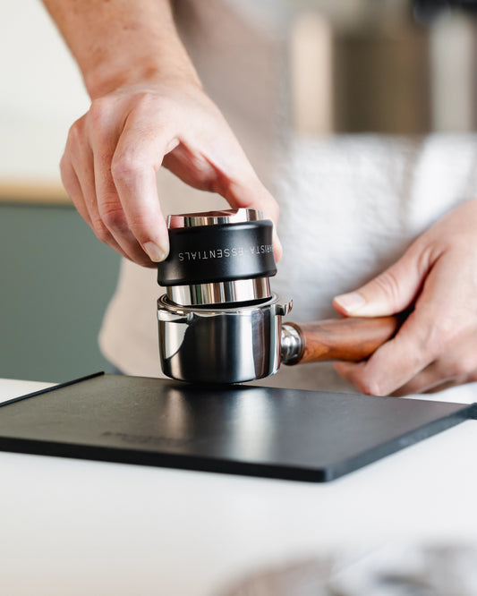 Rocket 2-in-1 Tamper & Nivellierer – Für 58 Mm Siebträger, Schwarz
