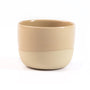 Latte Tasse – Half Glazed
