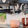 Handvat van de bottomless portafilter, ergonomisch ontworpen en afneembaar