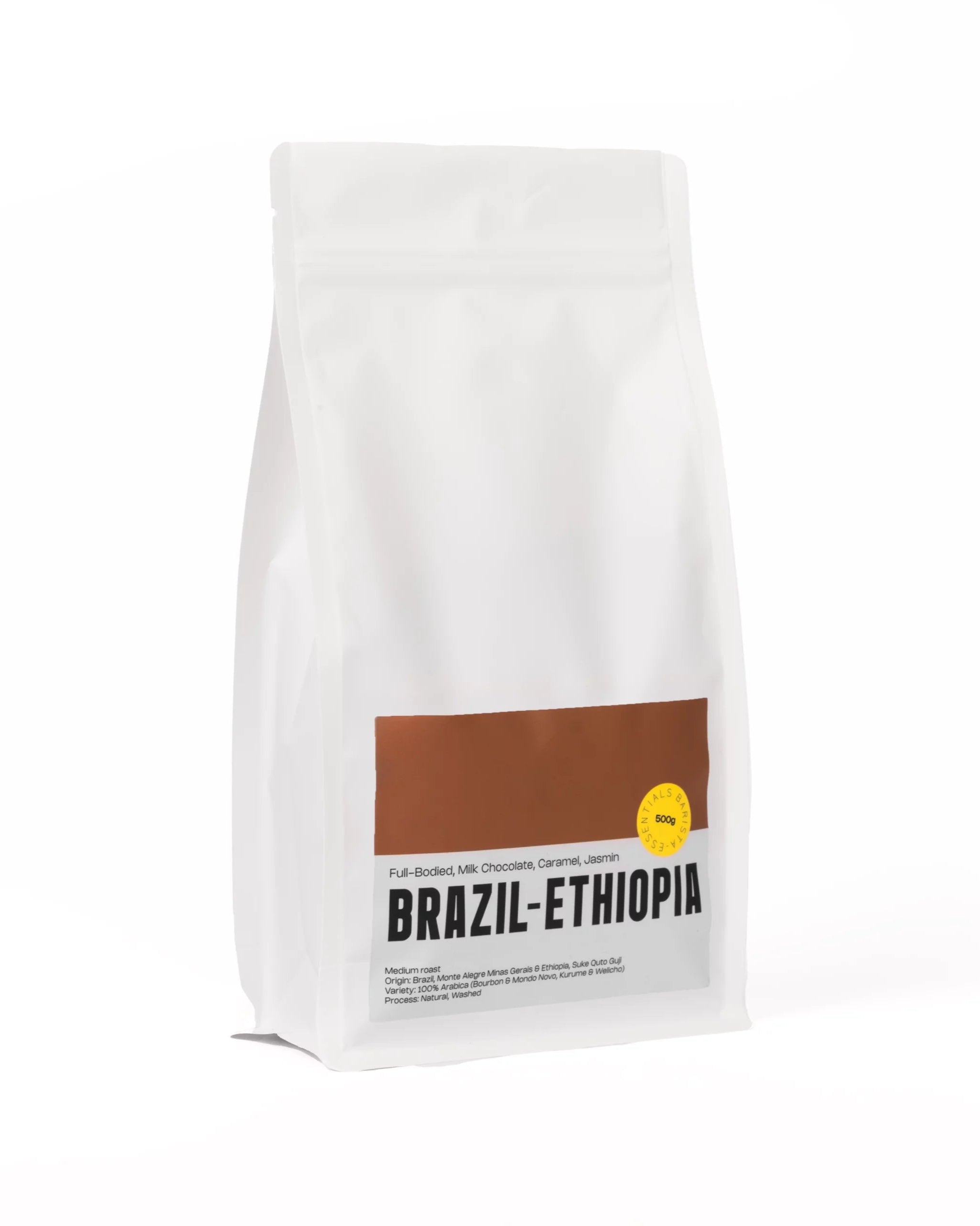 Spezialitätenkaffeebohnenmischung aus Bohnen aus Brasilien und Äthiopien