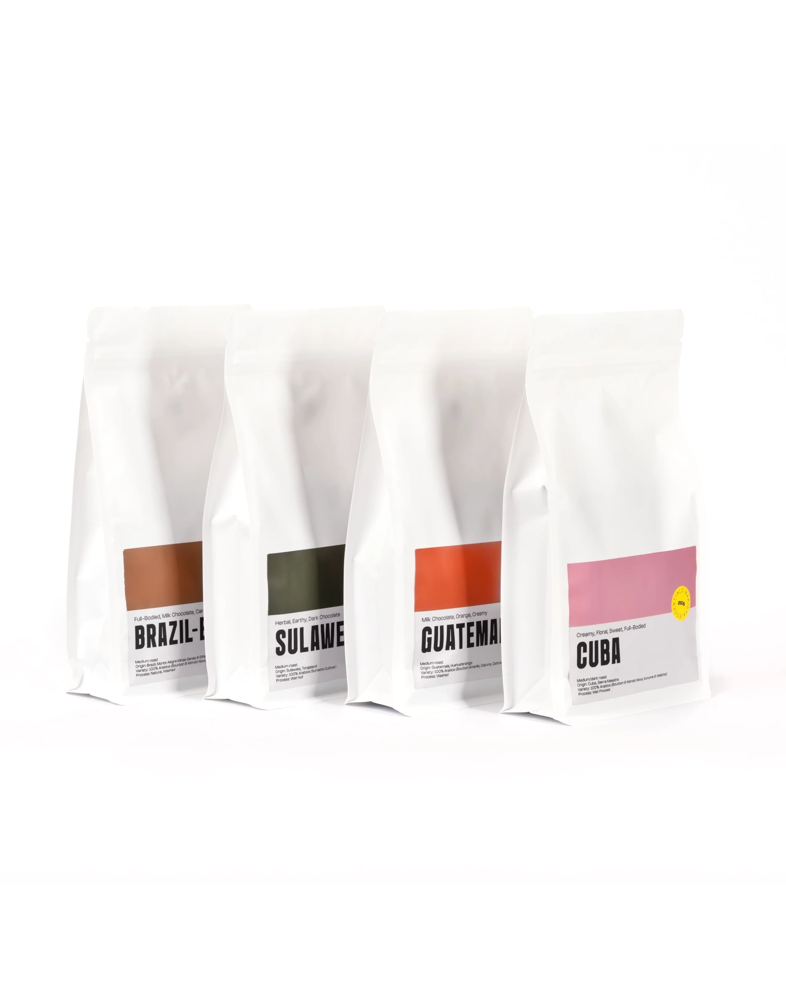 Kaffee Probierset (4x 250g)